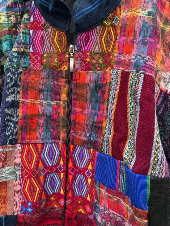 Medium patchwork zip jacket! - Picture 2 of 7